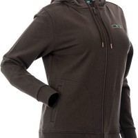 Dsg Neve Zip Up Hoodie Smoky Mauve Xs - Charcoal / 2X-Large