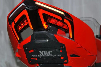 New Rage Cycles 25+ Ducati V4 Panigale/V4 Streetfighter Fender Eliminator - Tucked - Lights