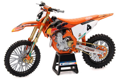 New Ray Toys KTM 450SX-F Red Bull (Chase Sexton #4)/Scale - 1:12 - Apparel