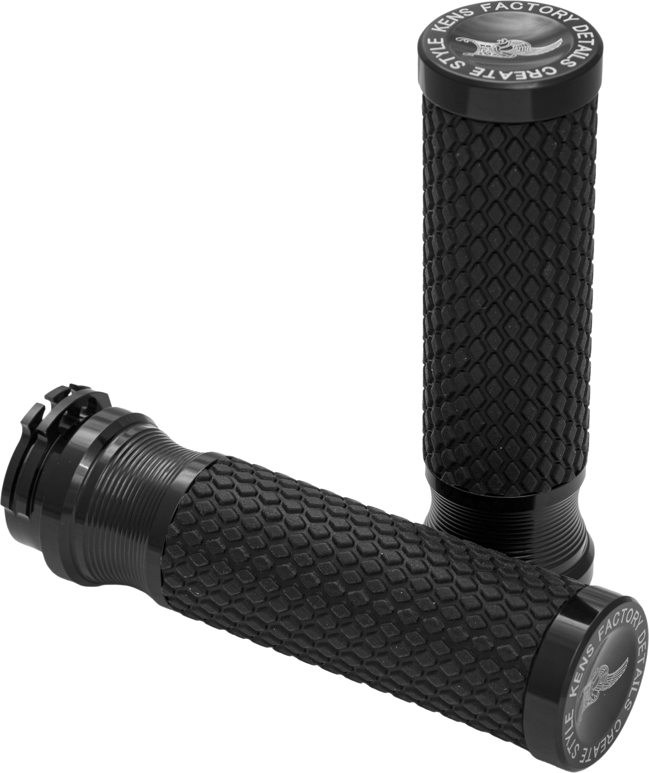 Kens Factory Next Level Grips Course Knurl Cable Type - Harddrive Products