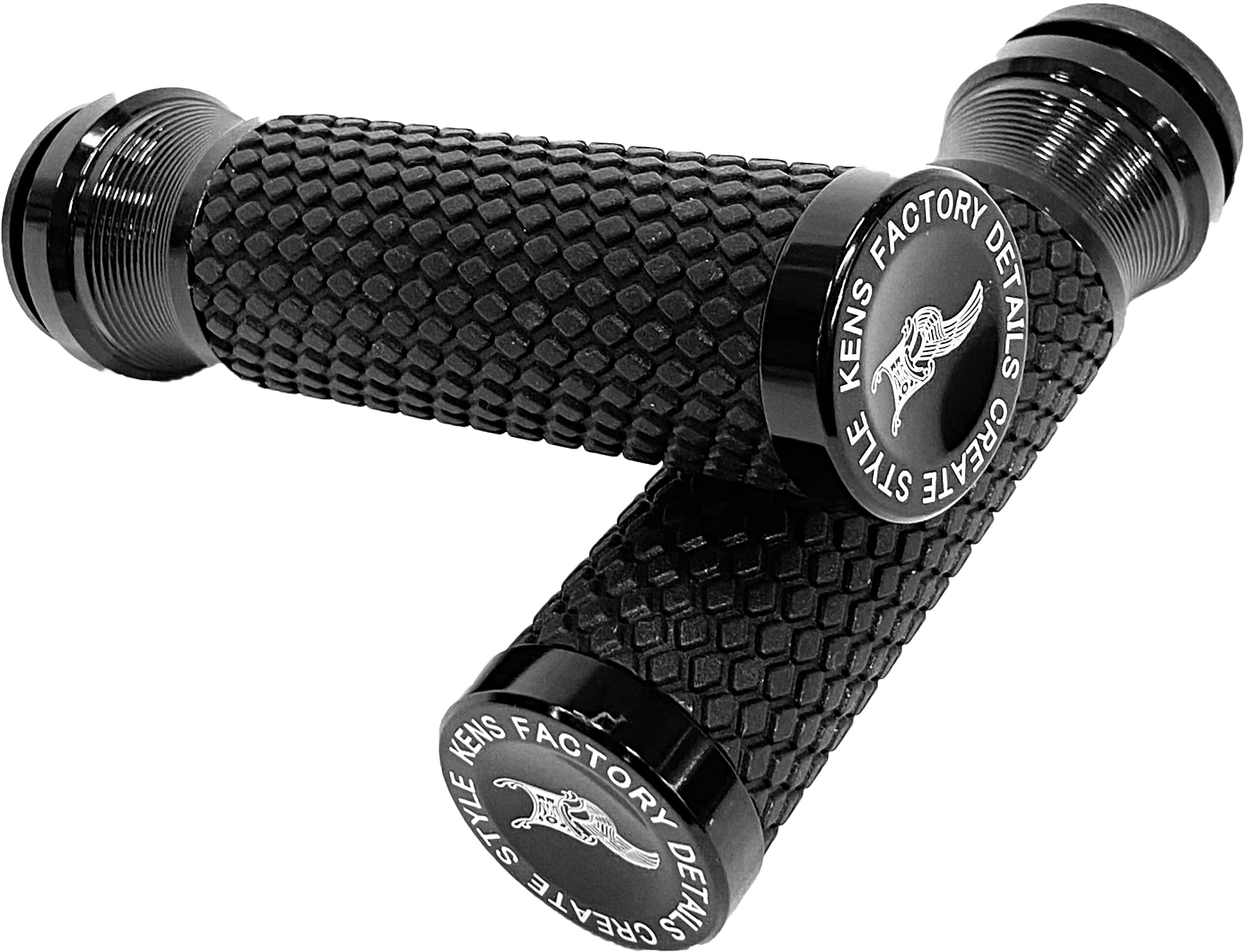 Kens Factory Next Level Grips Course Knurl Fits Throttle By Wire - Harddrive Products