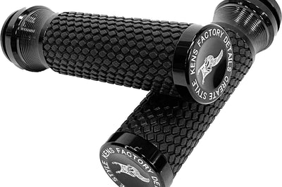 Kens Factory Next Level Grips Course Knurl Fits Throttle By Wire - Harddrive Products
