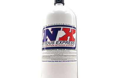 Nitrous Express 10lb Bottle w/Lightning 500 Valve (6.89 Dia x 20.19 Tall) - Forced Induction