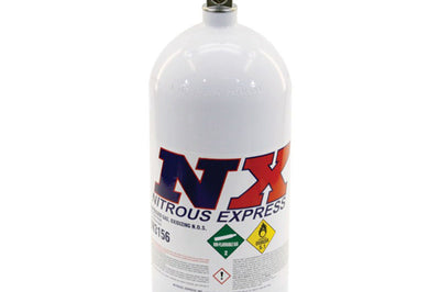 Nitrous Express 10lb Bottle w/Mainline Valve (6.89 Dia x 20.19 Tall) - Forced Induction