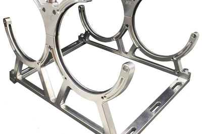 Nitrous Express Billet Bracket for Dual 10 Or 15lb N2O Bottle Incl Floor Mounts - Forced Induction
