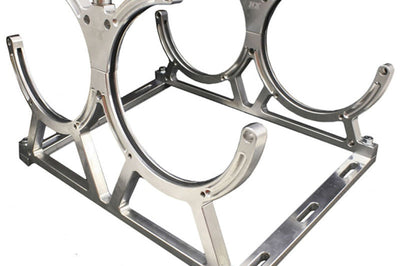 Nitrous Express Billet Bracket for Dual 10 Or 15lb N2O Bottle Incl Floor Mounts - Forced Induction