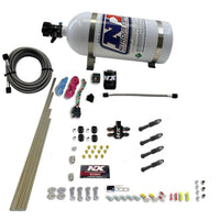 Nitrous Express Dry Direct Port Kit 4 Cyl w/10lb Bottle - Forced Induction