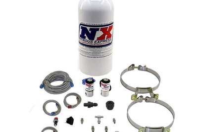 Nitrous Express Mainline EFI Single Nozzle Kit w/10lb Bottle - Forced Induction