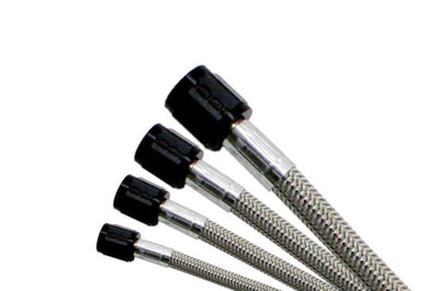 Nitrous Express SHO Hose 2ft 4AN w/4AN & 3AN Nut Ends - Fabrication