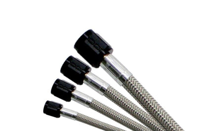 Nitrous Express SHO Hose 2ft 4AN w/4AN & 3AN Nut Ends - Fabrication