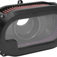 KENS FACTORY Nl Air Cleaner W/Glass `23cvo `24 Rg Flhx Blkw/Blk - Intake/Carb/Fuel System