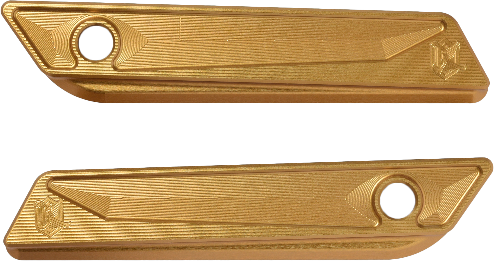 Kens Factory Nl Saddle Bag Hinge Cover Gold `23 Cvo 2024 Hx Roadglide