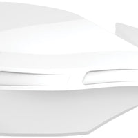 Polisport Nomad Handguard With Universal Mount Kit Nardo Grey - White - Offroad Collection