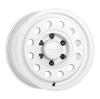 Nomad N501SA Convoy 15x7in / 6x139.7 BP / -10mm Offset / 107.95mm Bore - Gloss White Wheel - Wheels