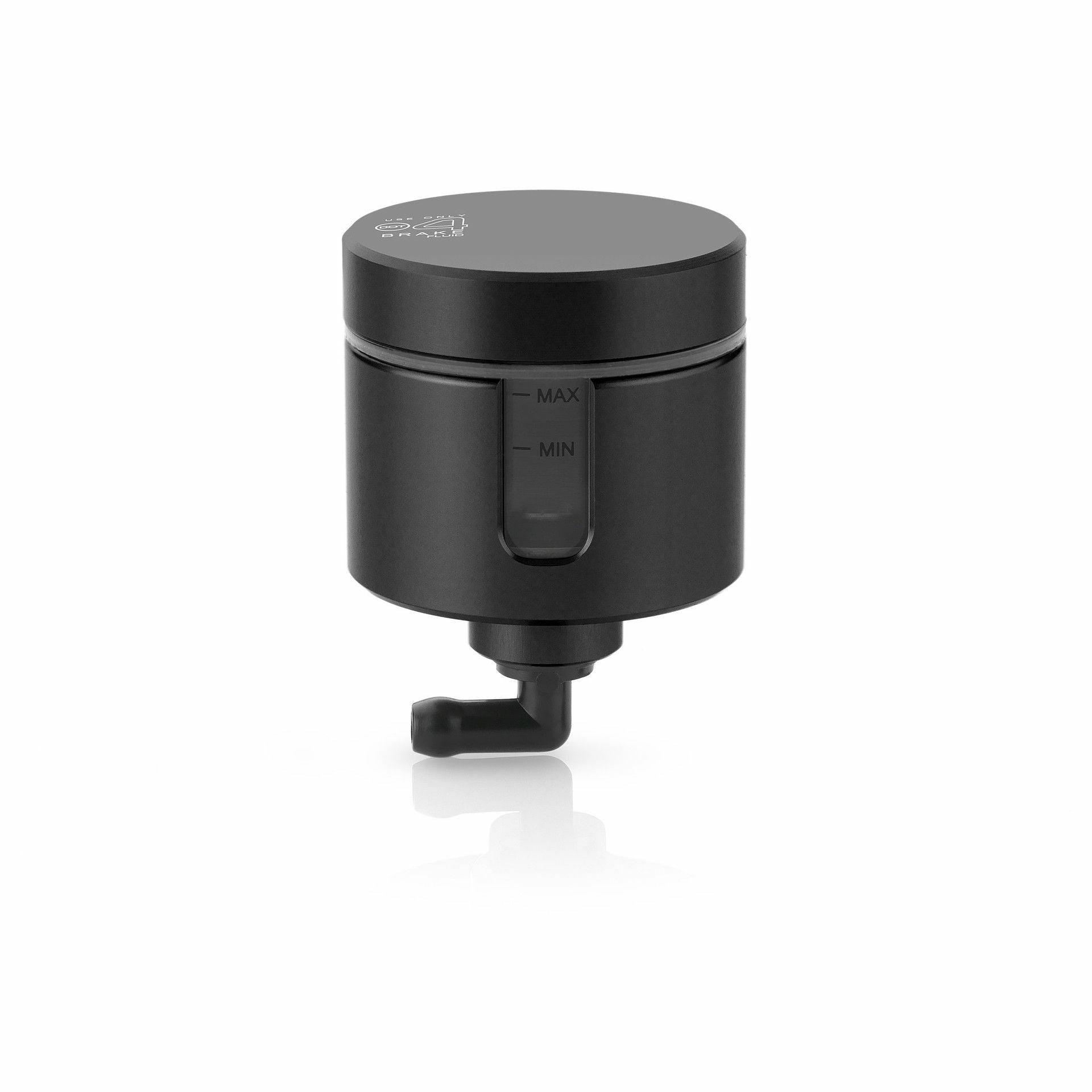 Rizoma Notch Front Brake Reservoir Red - Black - Street Collection