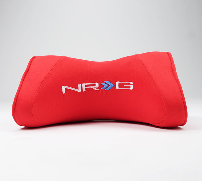 NRG Memory Foam Neck Pillow For Any Seats- Red - Safety