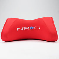 NRG Memory Foam Neck Pillow For Any Seats- Red - Safety