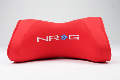 NRG Memory Foam Neck Pillow For Any Seats- Red - Safety