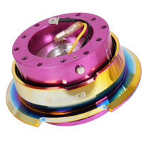 NRG Quick Release Gen 2.8 - Purple Body / Neochrome Ring - Interior Accessories
