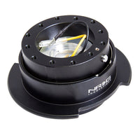 NRG Quick Release Kit Gen 2.5 - Black / Ring w/Finger Grooves - Interior Accessories