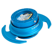 NRG Quick Release Kit Gen 3.0 - Blue Body / Ring w/Handles - Interior Accessories