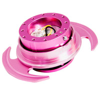 NRG Quick Release Kit Gen 3.0 - Pink Body / Ring w/Handles - Interior Accessories