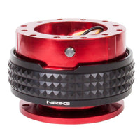 NRG Quick Release Kit - Pyramid Edition - Red Body / Black Ring - Interior Accessories