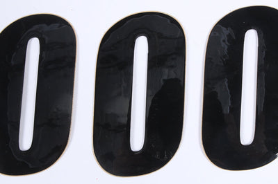 D-cor Number 9 Black 6’’ 3/pk - Offroad Collection