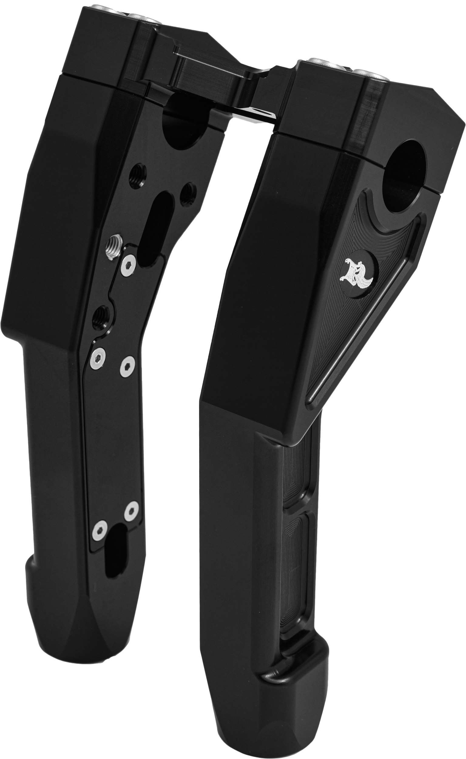 Kens Factory Nx Lvl 1-1/8’’ X-riser 10’’tall Straight Black - Harddrive Products