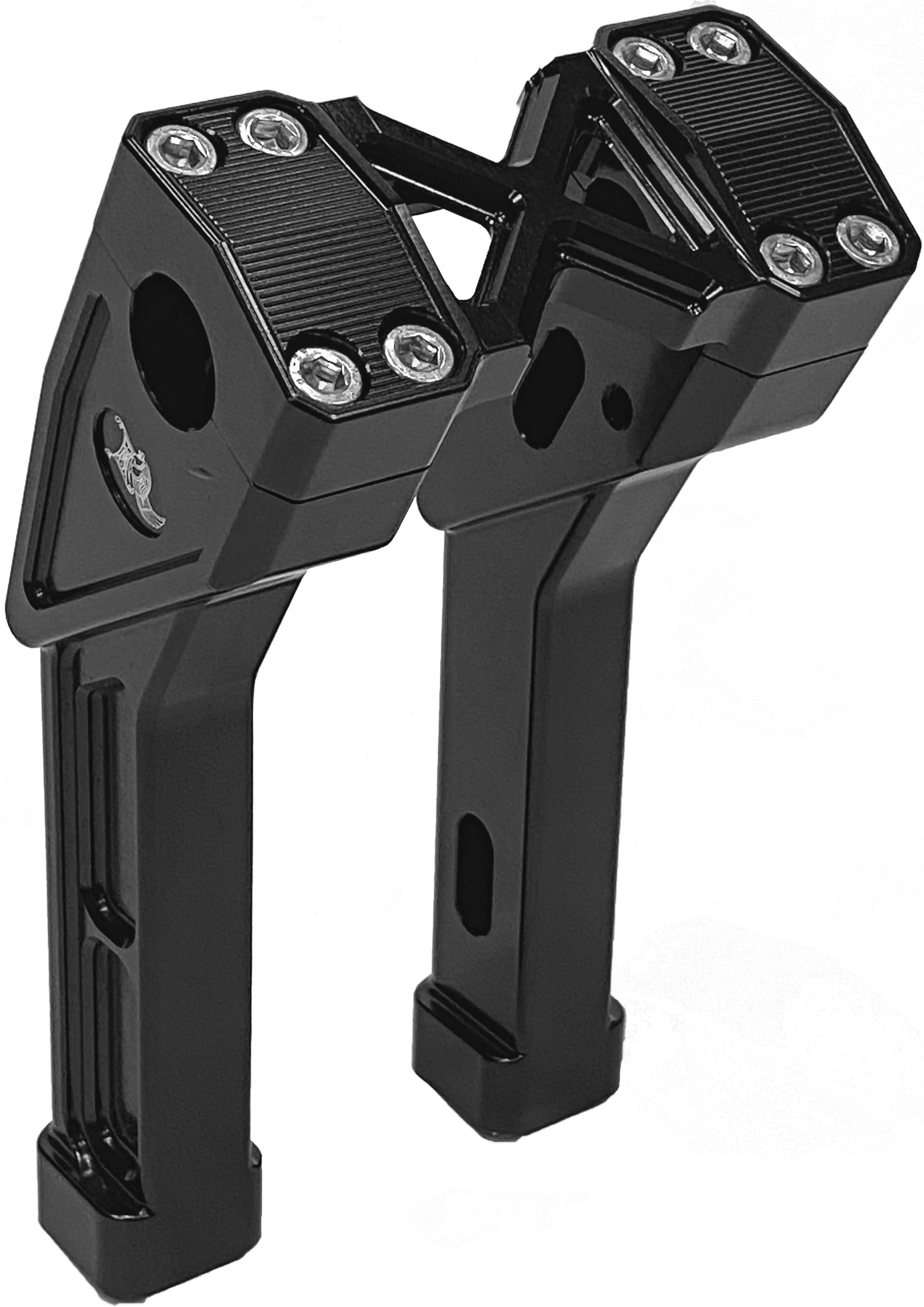 Kens Factory Nx Lvl 1’’ X-riser 8’’ Tall Pullback Black - Harddrive Products