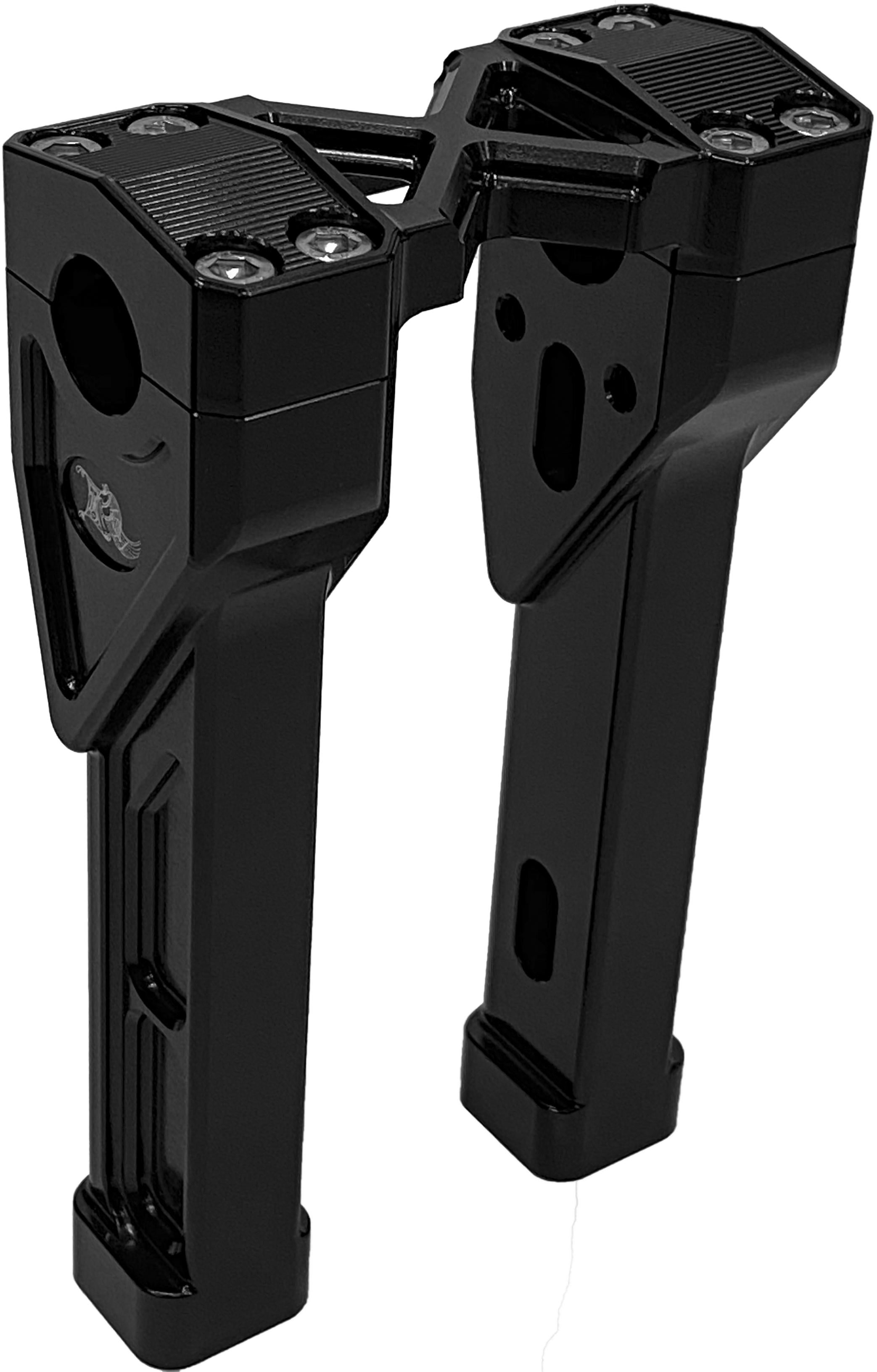 Kens Factory Nx Lvl 1’’ X-riser 8’’ Tall Straight Black - Harddrive Products