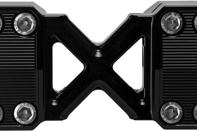 Kens Factory Nx Lvl 1’’ X-riser 8’’ Tall Straight Black - Harddrive Products