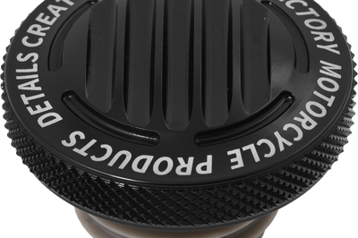 Kens Factory Nx Lvl Gas Cap Five Black Dummy For M8 Lh - Harddrive Products