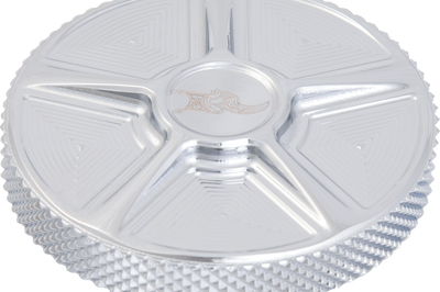 Kens Factory Nx Lvl Gas Cap Five Chrome Dummy For M8 Lh - Harddrive Products