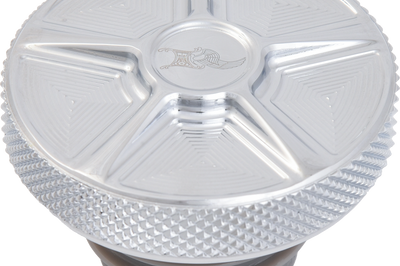 Kens Factory Nx Lvl Gas Cap Five Chrome Rachet Screw Rh - Harddrive Products