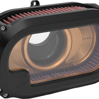 KENS FACTORY Nxt Lvl Air Cleaner W/Glass `23cvo `24 Rg Flhx Blkw/Gold - Cleaners