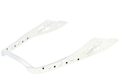 Pro Armor Nxt Lvl Rear Bumper Flat Black Pol - Black/White - Snowmobile Collection