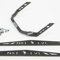 Pro Armor Nxt Lvl Rear Bumper Flat Black Pol - Snowmobile Collection