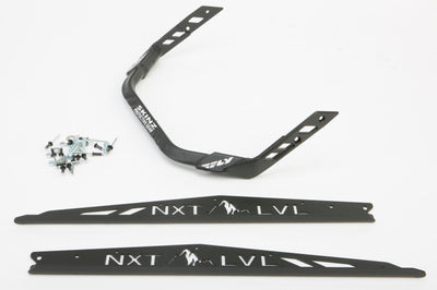 Pro Armor Nxt Lvl Rear Bumper Flat Black Pol - Snowmobile Collection