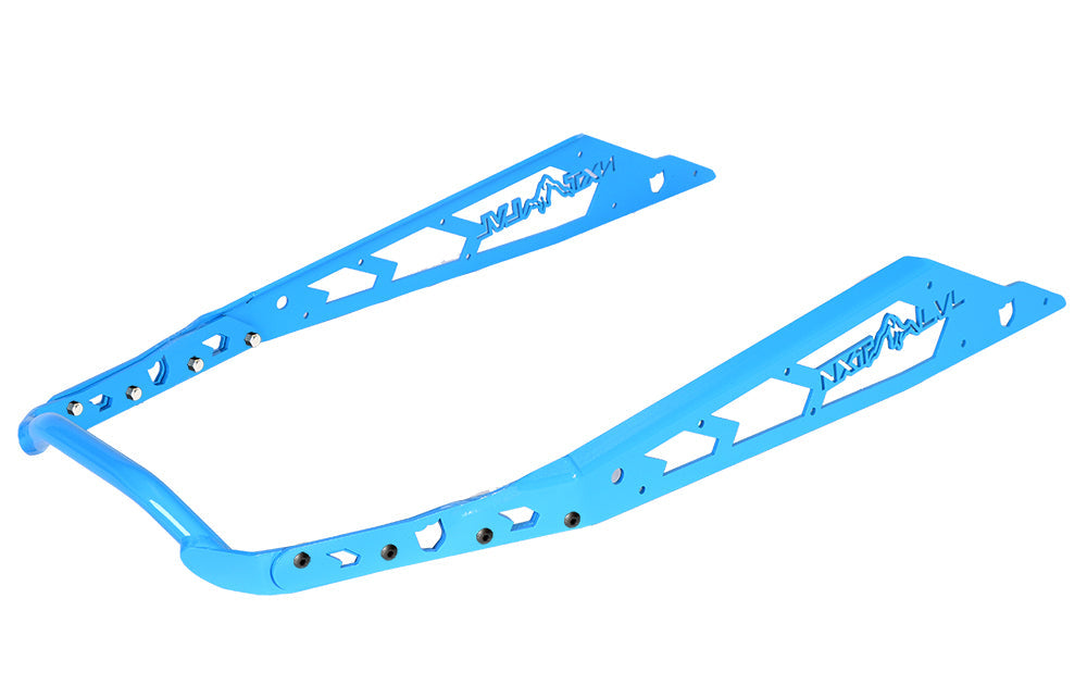Pro Armor Nxt Lvl Rear Bumper Sky Blue Pol Matryx - Snowmobile Collection