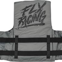 FLY RACING Nylon Flotation Vest Grey/Black Lg/Xl - Vests