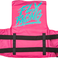 FLY RACING Nylon Flotation Vest Neon Pink/Teal Sm/Md - Vests