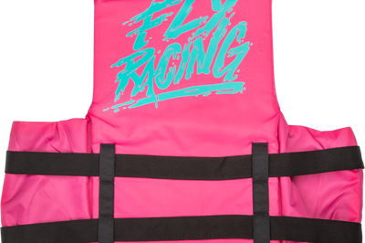 FLY RACING Nylon Flotation Vest Neon Pink/Teal Sm/Md - Vests
