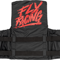 Fly Racing Nylon Flotation Vest Neon Pink/teal Xs - Red / Small - Medium - Apparel Collection