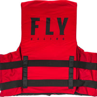 Fly Racing Nylon Flotation Vest Neon Pink/teal Xs - Red / Small - Medium - Apparel Collection