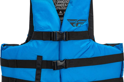 Fly Racing Nylon Flotation Vest Neon Pink/teal Xs - Blue / X-Small - Apparel Collection