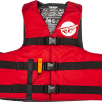 FLY RACING Nylon Flotation Vest Red/White 2x - Vests