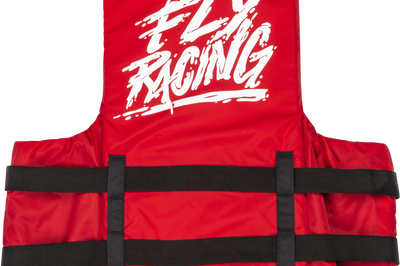 FLY RACING Nylon Flotation Vest Red/White 2x - Vests