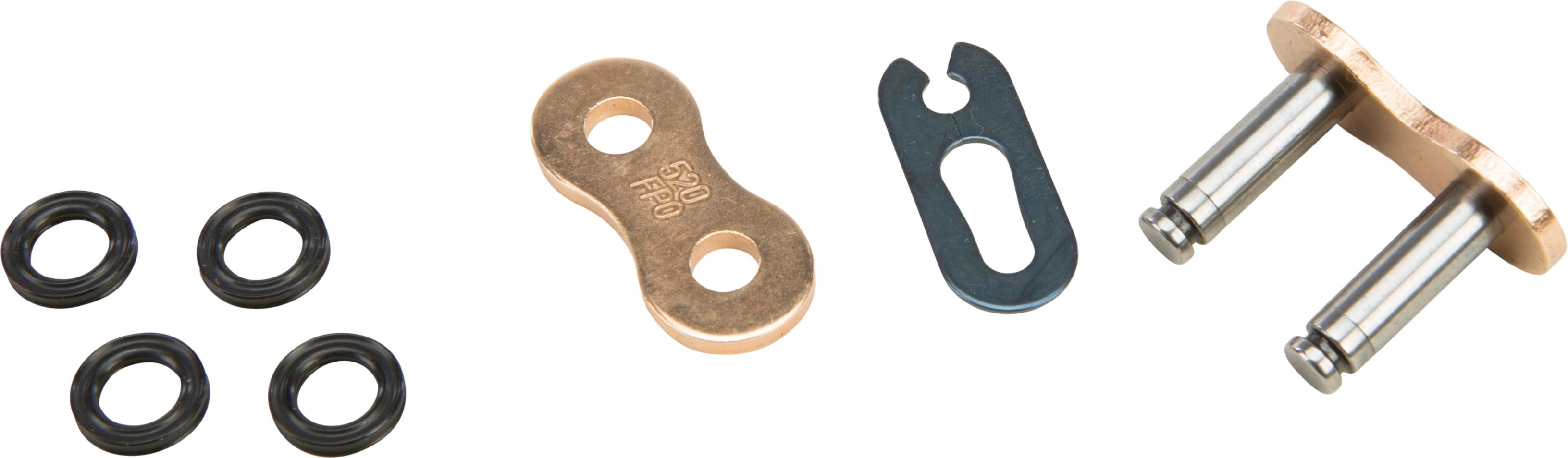Fire Power O-ring Rivet Master Link 525 Gold - Street Collection