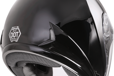GMAX Of 17 Open Face Helmet Black Md - Helmets